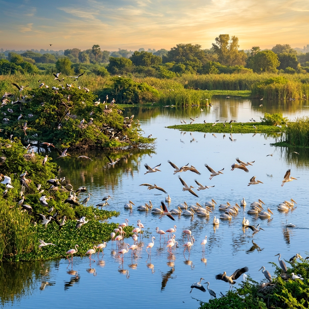 Karaivetti Bird Sanctuary
